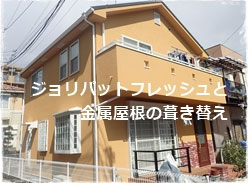 ジョリパット外壁塗装 ジョリパットフレッシュ施工例