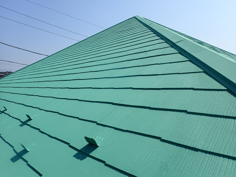 ガイナ外壁屋根塗装工事神奈川県川崎市宮前区　屋根塗装後