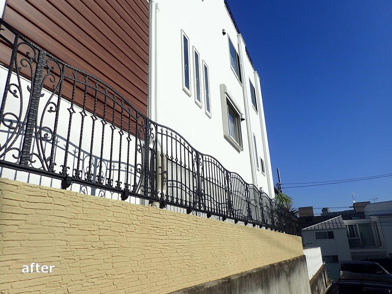 外壁塗装世田谷区住宅　工事完了