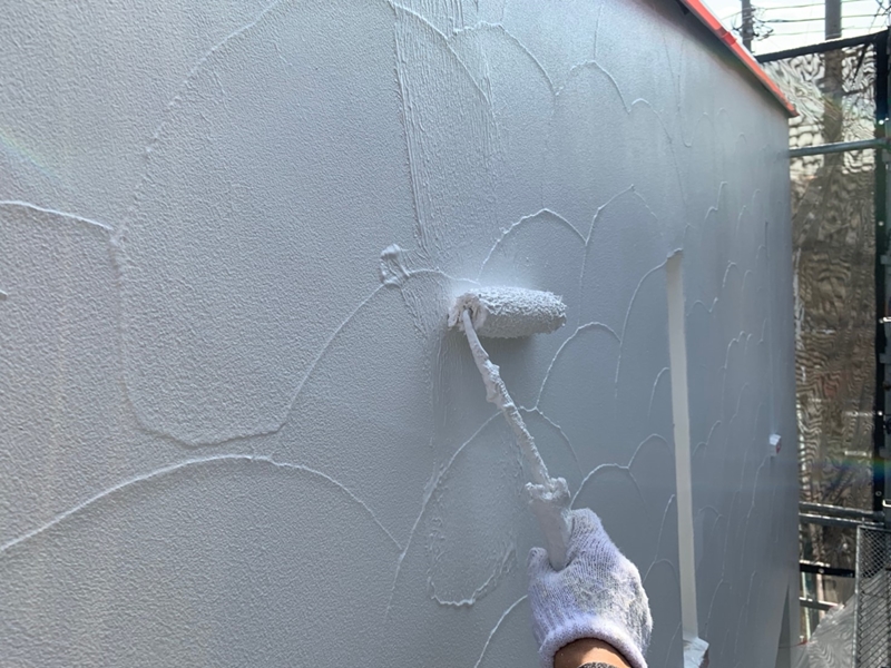 外壁塗装世田谷区住宅　ジョリパット塗り替え
