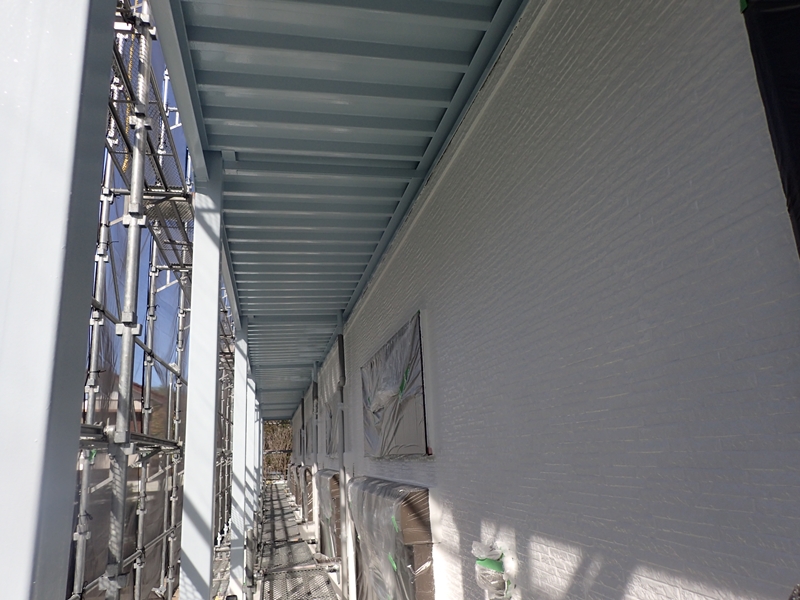 アパートの外壁塗装工事神奈川県川崎市多摩区　塗装工事