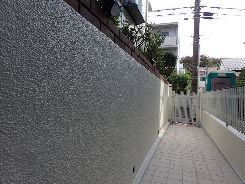 ALCパネル外壁塗装　東京都世田谷区　工事完了