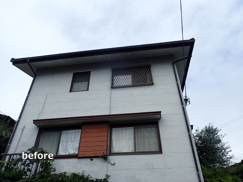 神奈川県川崎市麻生区サイディング外壁塗装　工事前