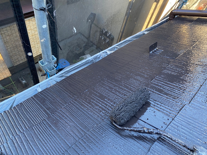 神奈川県川崎市麻生区外壁屋根塗装工事と防水工事　屋根塗装