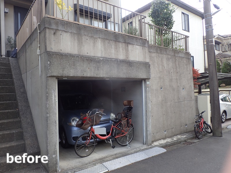 コンクリート打放し塗装工事～横浜市戸塚区 ｜佐藤塗装店