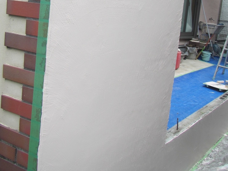 神奈川県川崎市多摩区ジョリパットコテ仕上げ外壁塗装　ジョリパットリフレッシュシステム