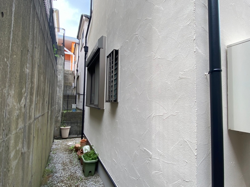 神奈川県川崎市多摩区ジョリパット外壁塗装工事　塗装後