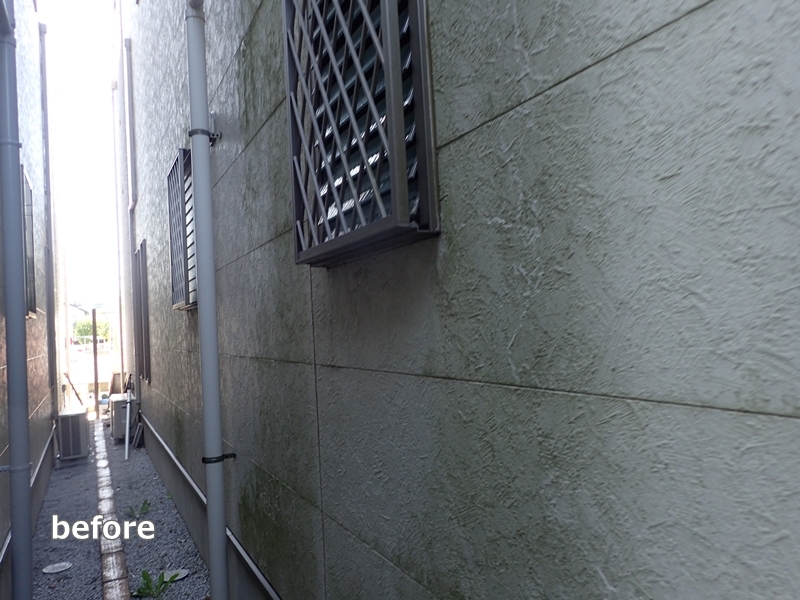 神奈川県川崎市多摩区サイディング外壁塗装　工事前