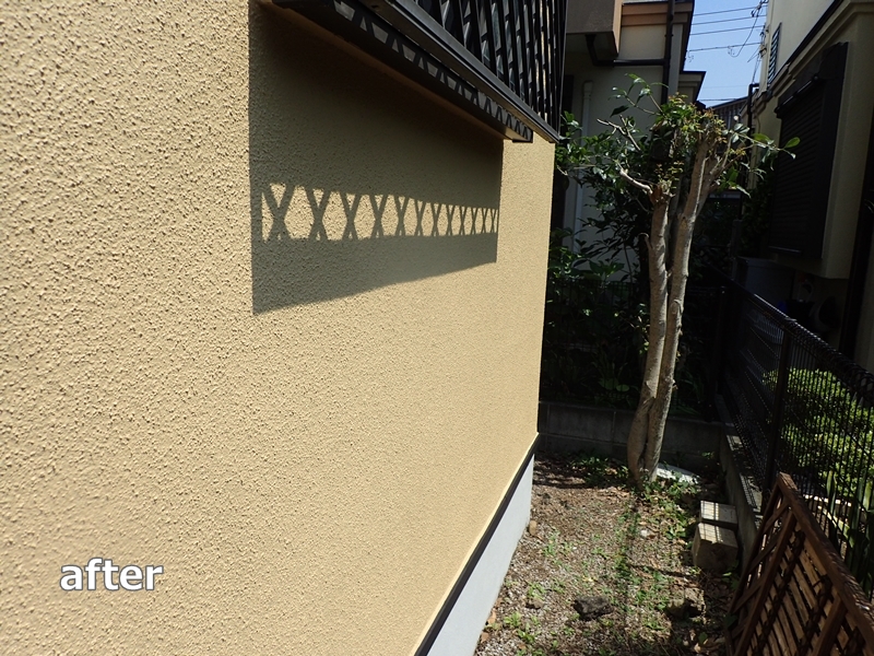 東京都狛江市外壁屋根塗装工事　塗装後