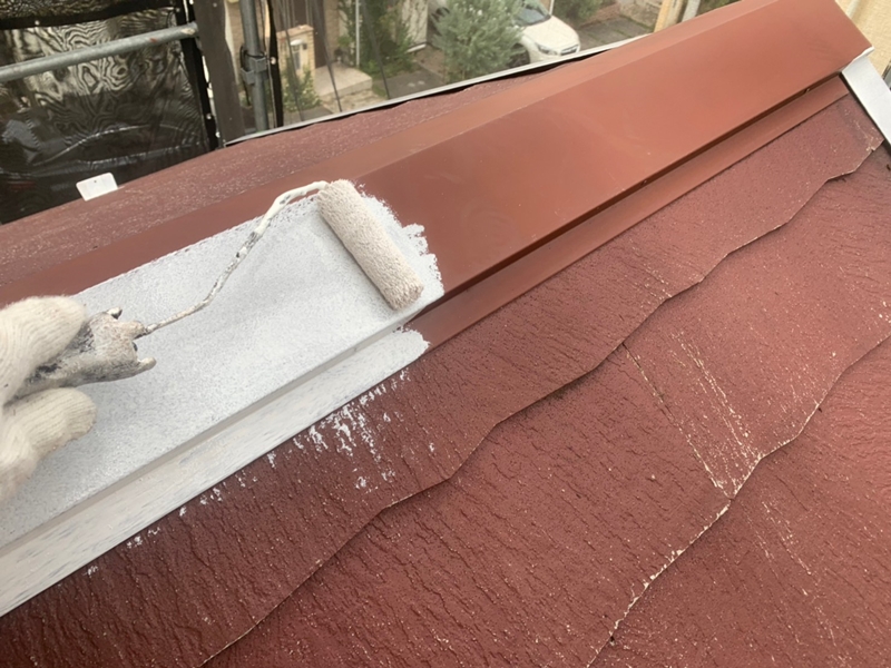 横浜市青葉区住宅外壁塗装　屋根の塗り替え