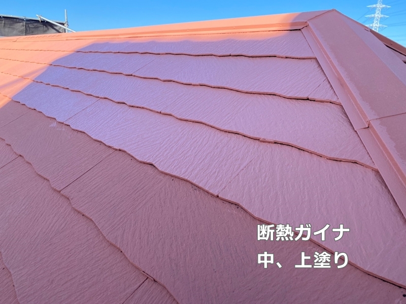 横浜市青葉区住宅外壁塗装　屋根の塗り替え