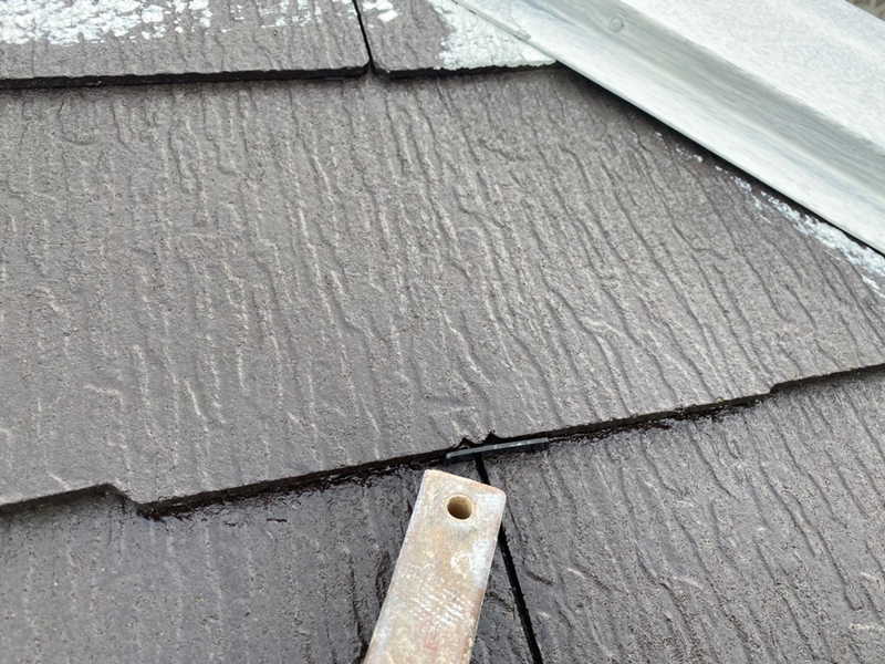 川崎市麻生区外壁屋根塗装工事　ダイナミックMUKIルーフ塗装　タスペーサー取付