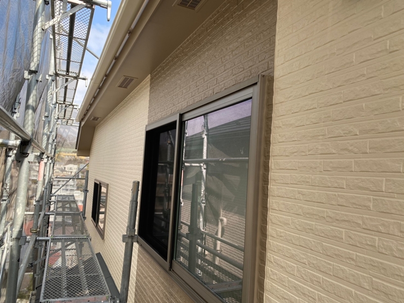 川崎市多摩区外壁塗装工事　ダイナミックトップ2回塗り