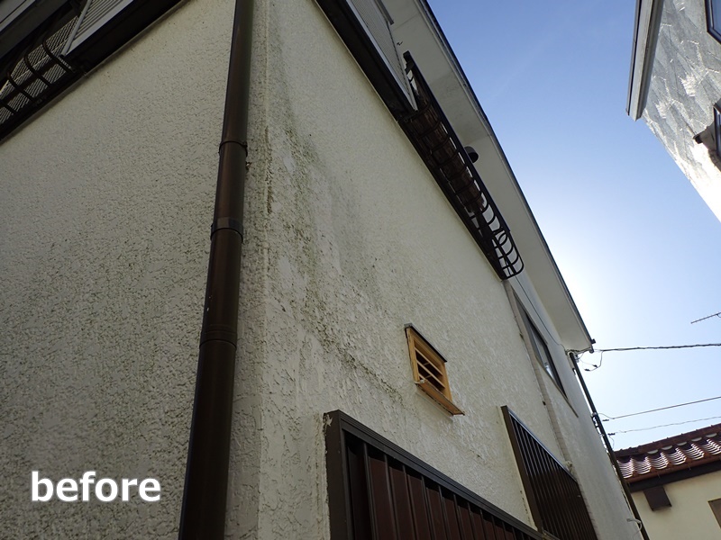 神奈川県川崎市多摩区外壁屋根塗装工事　工事前