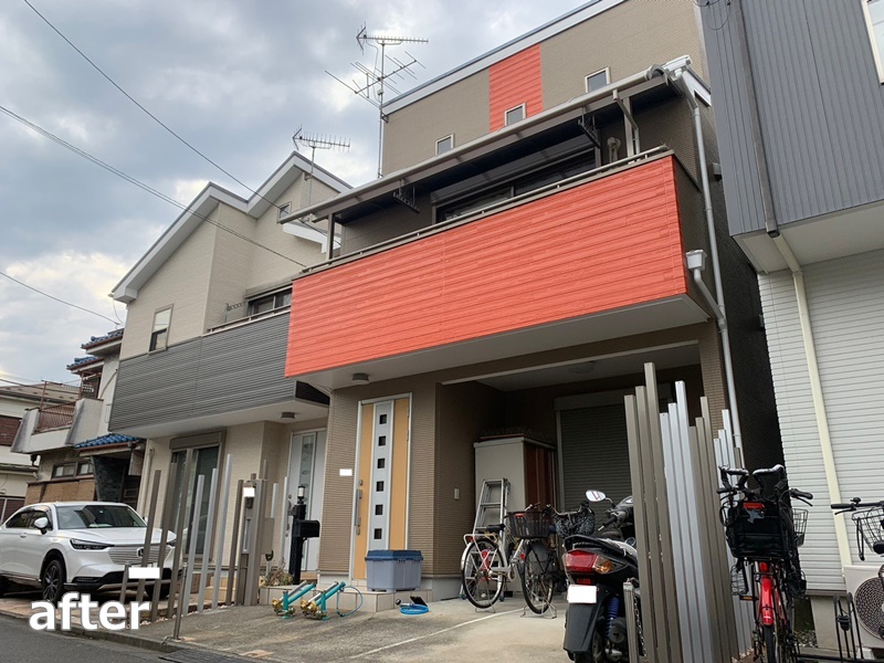 神奈川県高津区　サイディング外壁塗装