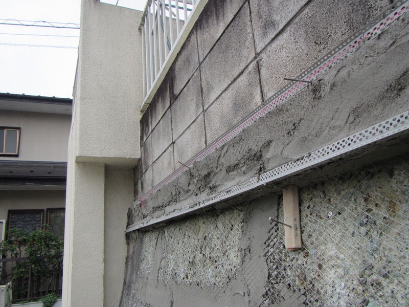 神奈川県横浜市青葉区大谷石擁壁改修工事