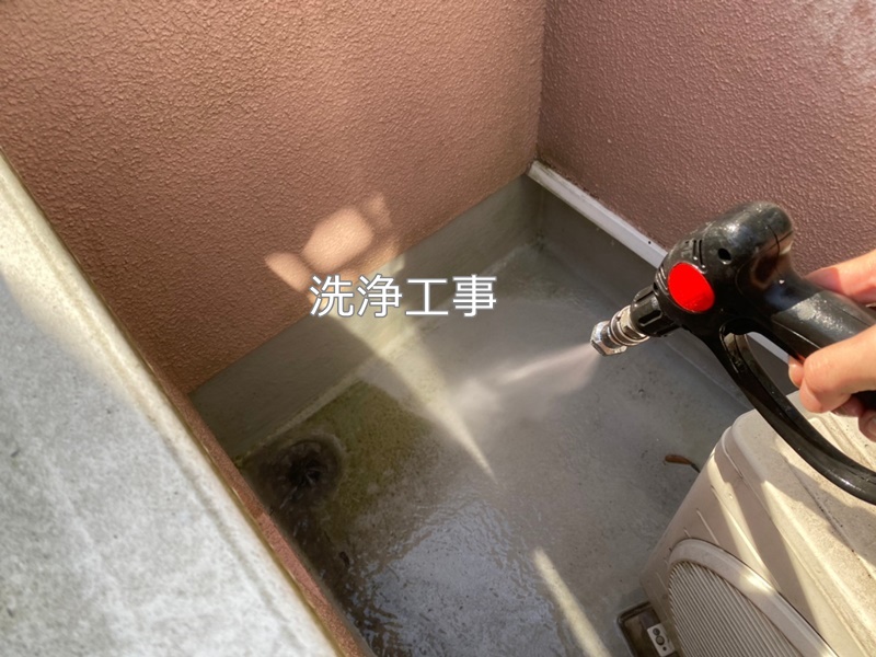 神奈川県川崎市麻生区外壁屋根塗装工事　洗浄工事