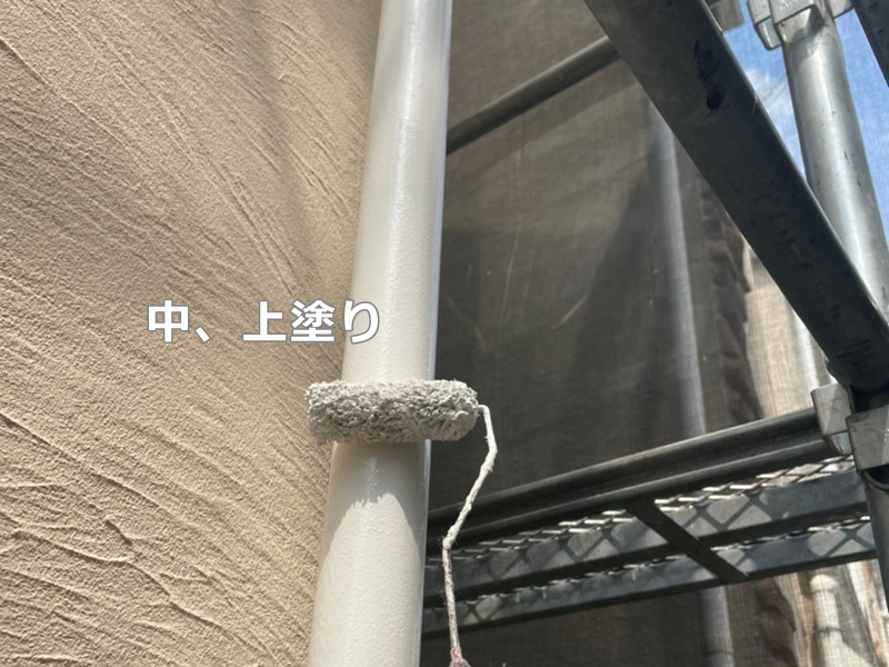 ジョリパット外壁塗装工事　東京都練馬区　付帯部塗装