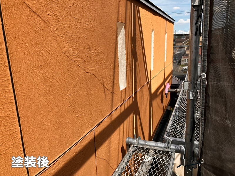 ジョリパット外壁屋根塗装工事　埼玉県新座市　塗装後