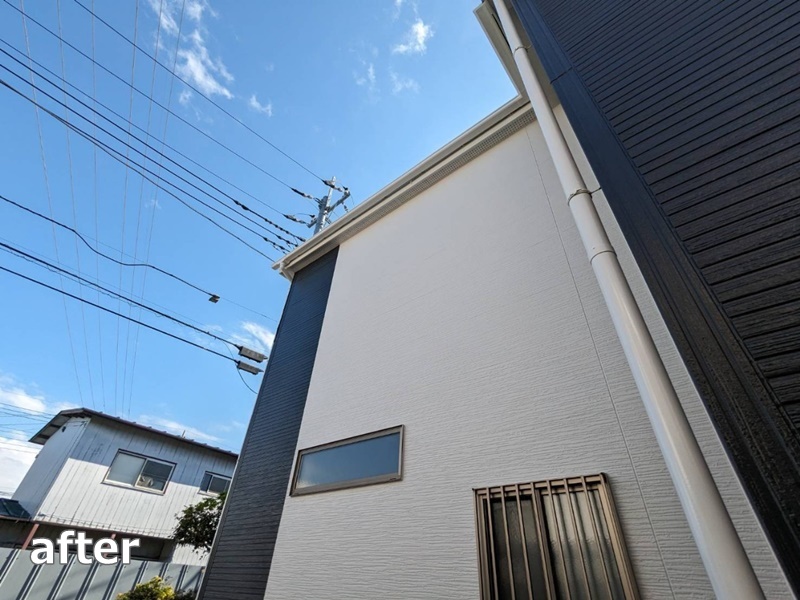 外壁ダイナミックMUKI（無機）塗装　埼玉県新座市　工事後