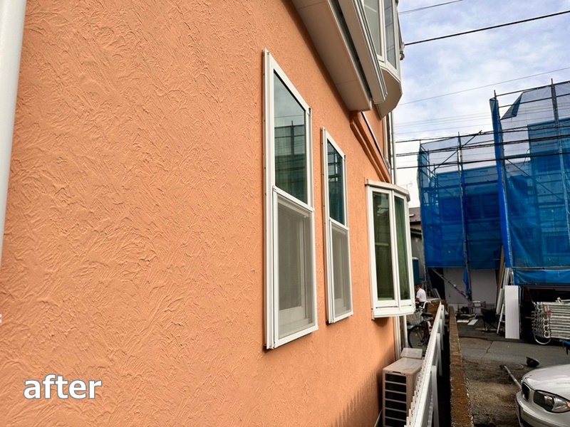 ジョリパット外壁塗装工事 神奈川県茅ケ崎市　工事完成