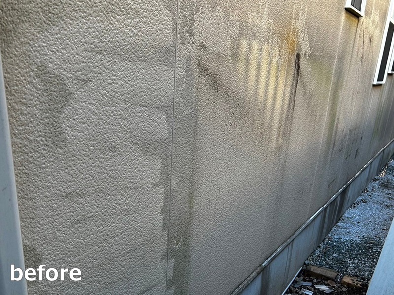 ジョリパット外壁塗装工事　横浜市都筑区　工事前