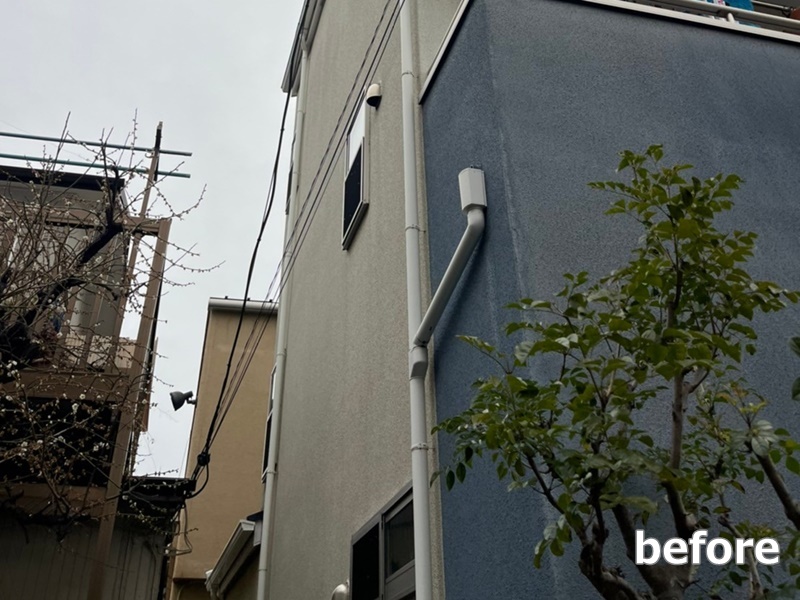 ジョリパット外壁塗装工事　川崎市中原区　工事前