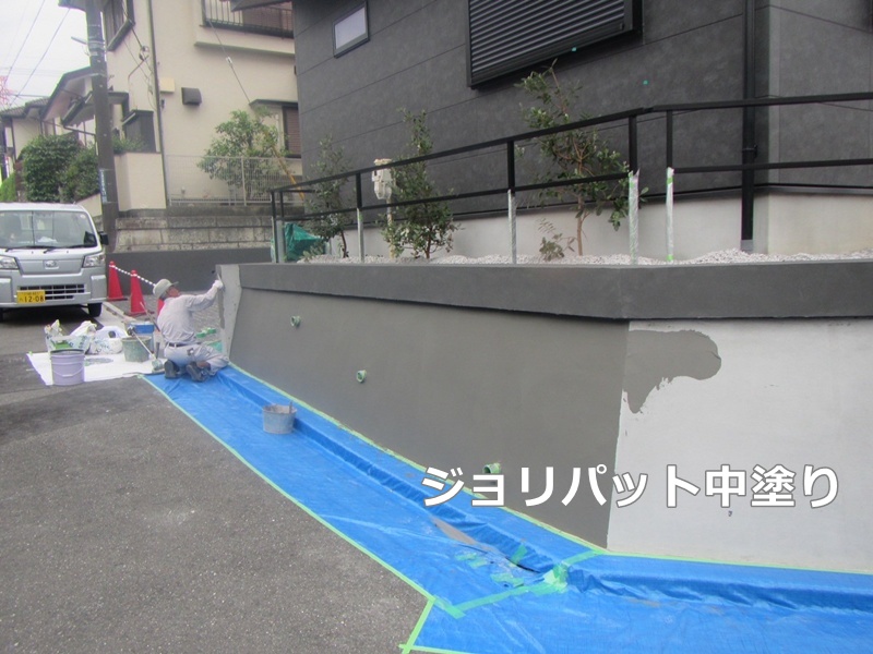 ジョリパット中塗り