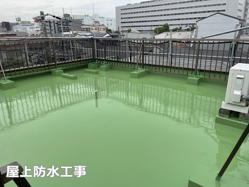 トップ上塗り