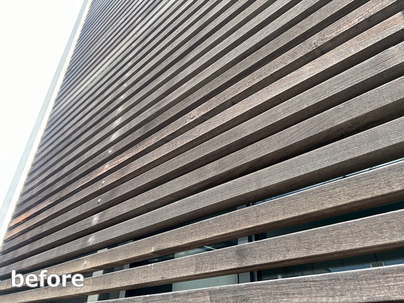 ジョリパット外壁塗装工事　川崎市中原区　工事前　カルクウォール