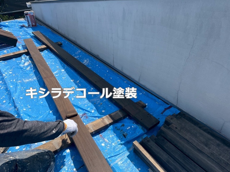キシラデコール塗装