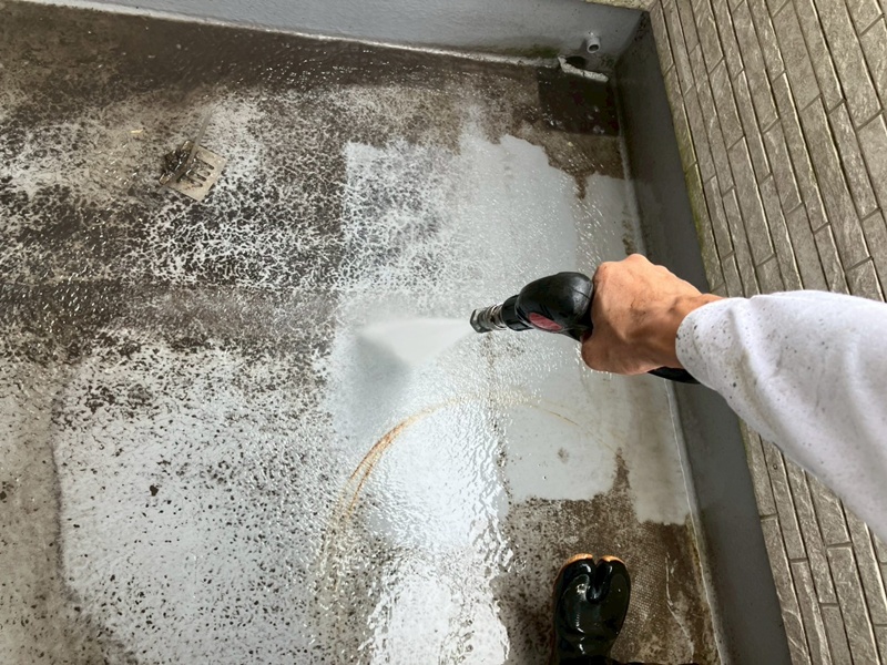 東京都狛江市住宅 外壁屋根塗装工事 洗浄工事