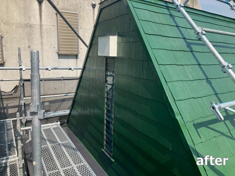 東京都港区外壁屋根塗装　工事後