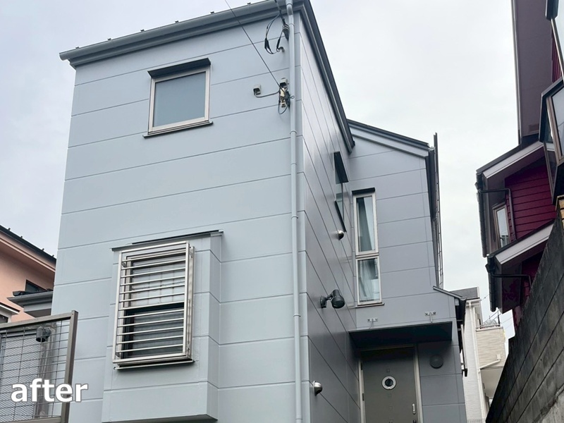 川崎市外壁塗装　工事後