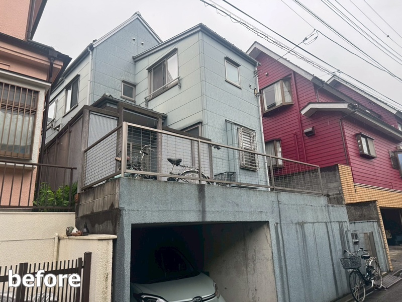 川崎市外壁塗装　工事前
