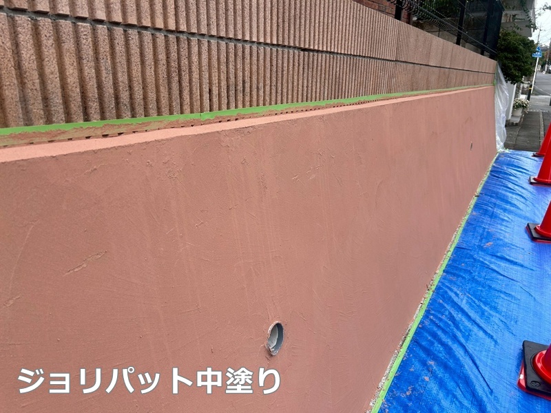ジョリパット中塗り