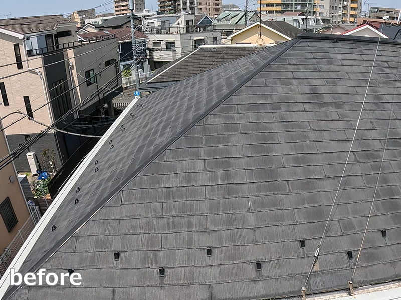 アパート2棟外壁塗装工事　川崎市高津区　工事前