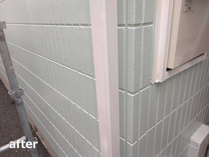 アパート2棟外壁塗装工事　川崎市高津区　工事後