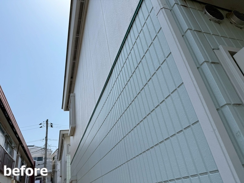 アパート2棟外壁塗装工事　川崎市高津区　工事前