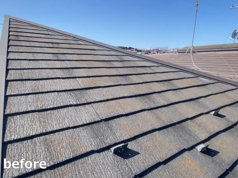 サイディング外壁塗装工事　川崎市多摩区　工事前