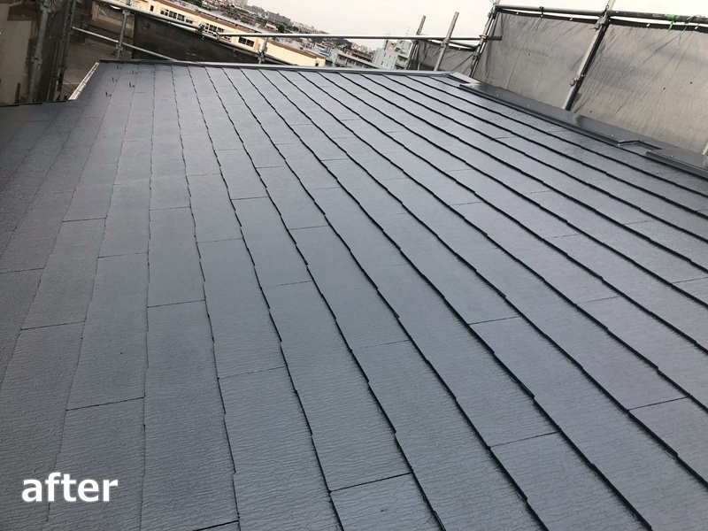 サイディング外壁塗装工事　川崎市多摩区　工事後