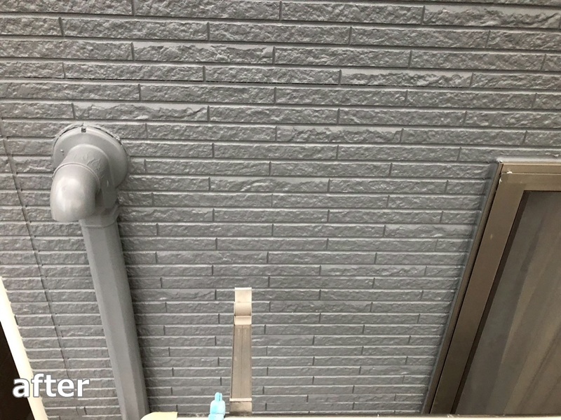 サイディング外壁塗装工事　川崎市多摩区　工事後