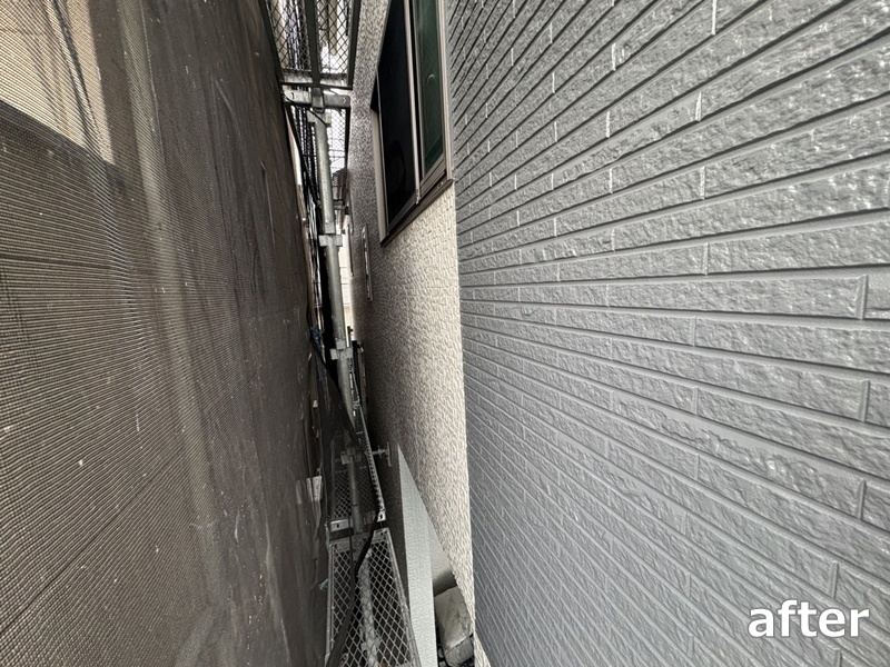 サイディング外壁塗装工事　川崎市多摩区　工事後