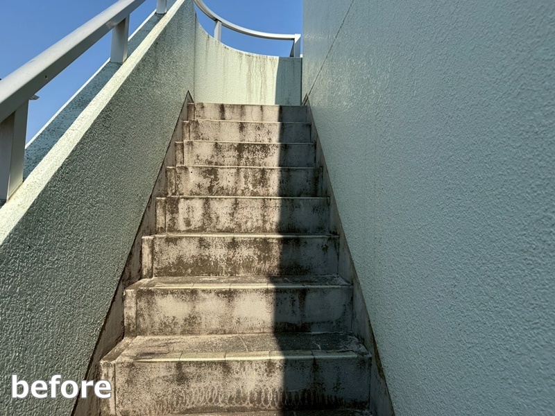 マンションタキステップ工事　東京都品川区　工事前