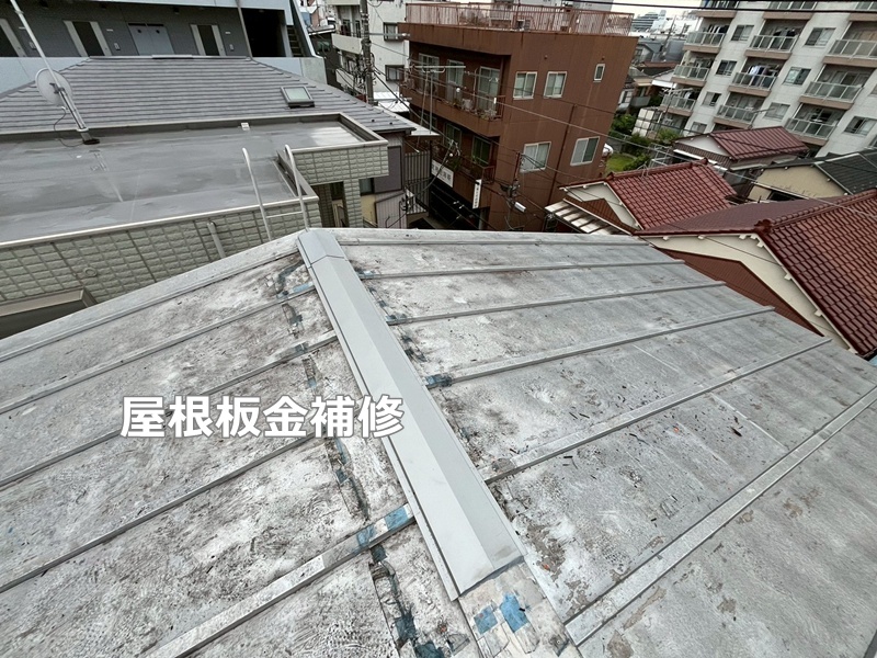 屋根板金補修