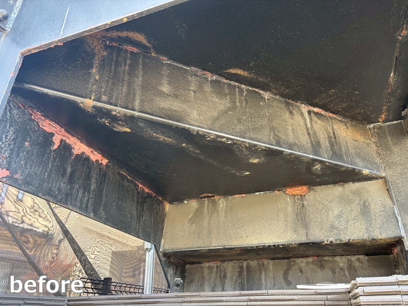 アパート階段塗装工事　埼玉県川口市　工事前