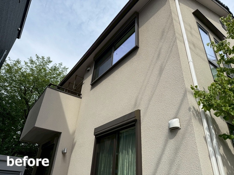 ジョリパット外壁塗装工事～川崎市幸区　工事前