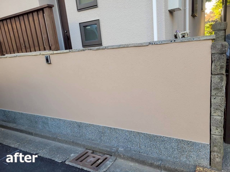 ジョリパット外壁塗装工事～川崎市幸区　工事後