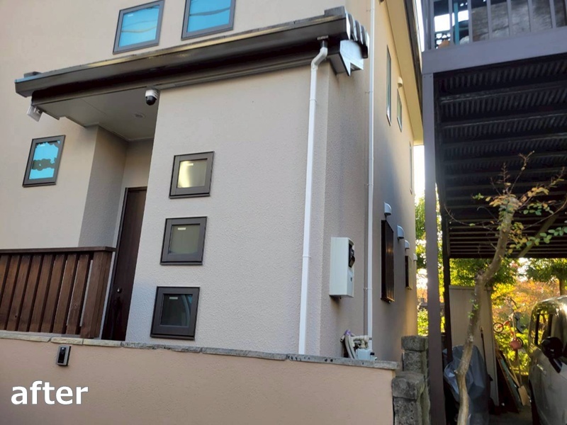 ジョリパット外壁塗装工事～川崎市幸区　工事後