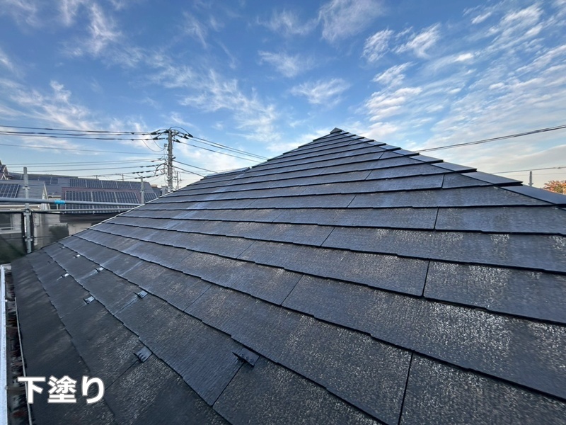 ダイナミックルーフ下塗り